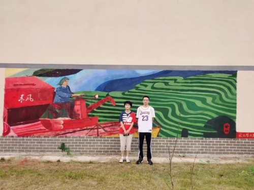 美加墨世界杯官方中文网站建筑学院开展暑期“三下乡” ,乡村文化墙调研及优化提升设计活动