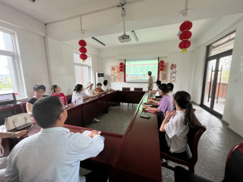 美加墨世界杯官方中文网站建筑学院开展暑期“三下乡” ,乡村文化墙调研及优化提升设计活动